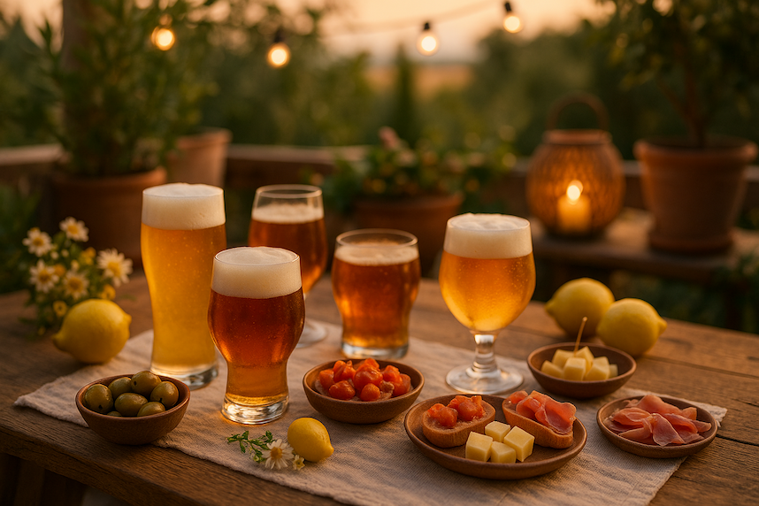 Ambrata, chiara o scura? 5 birre perfette per l'aperitivo estivo